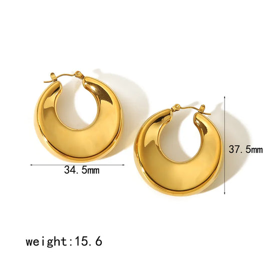 U Shape Earrings