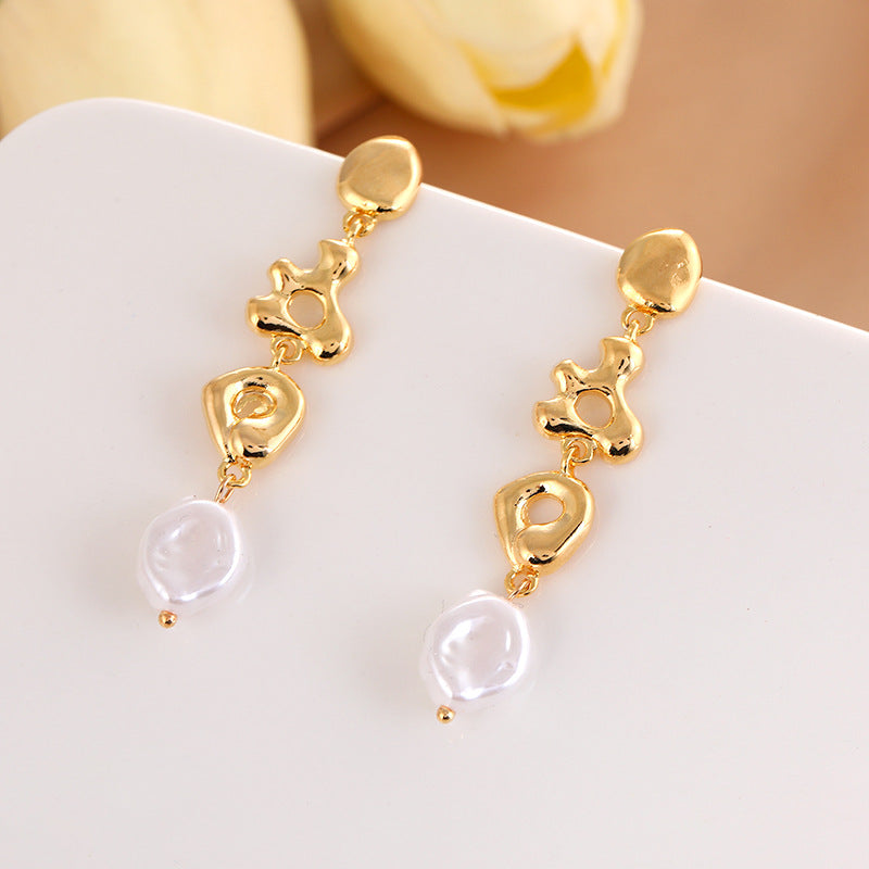 Pearl Drop Earrings