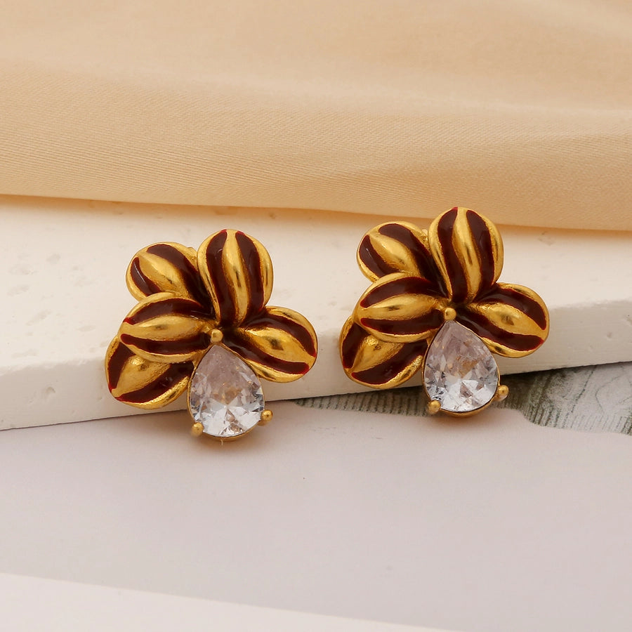 Elegant Cute Petal Earrings