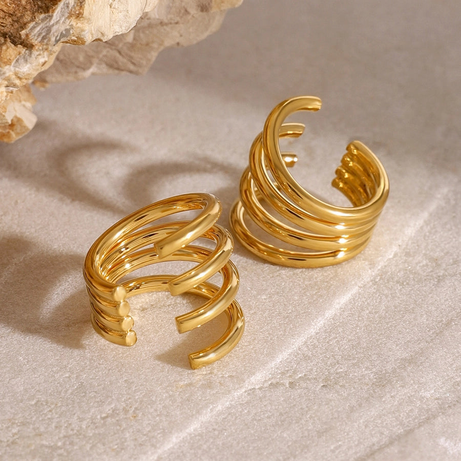 Simple Style Ear Cuffs