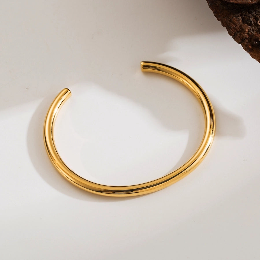 14K Gold Plated Bangle