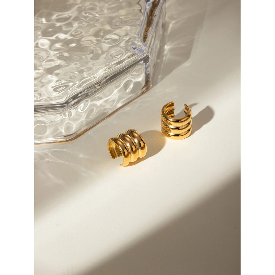 18K Gold Plated Ear Cuffs