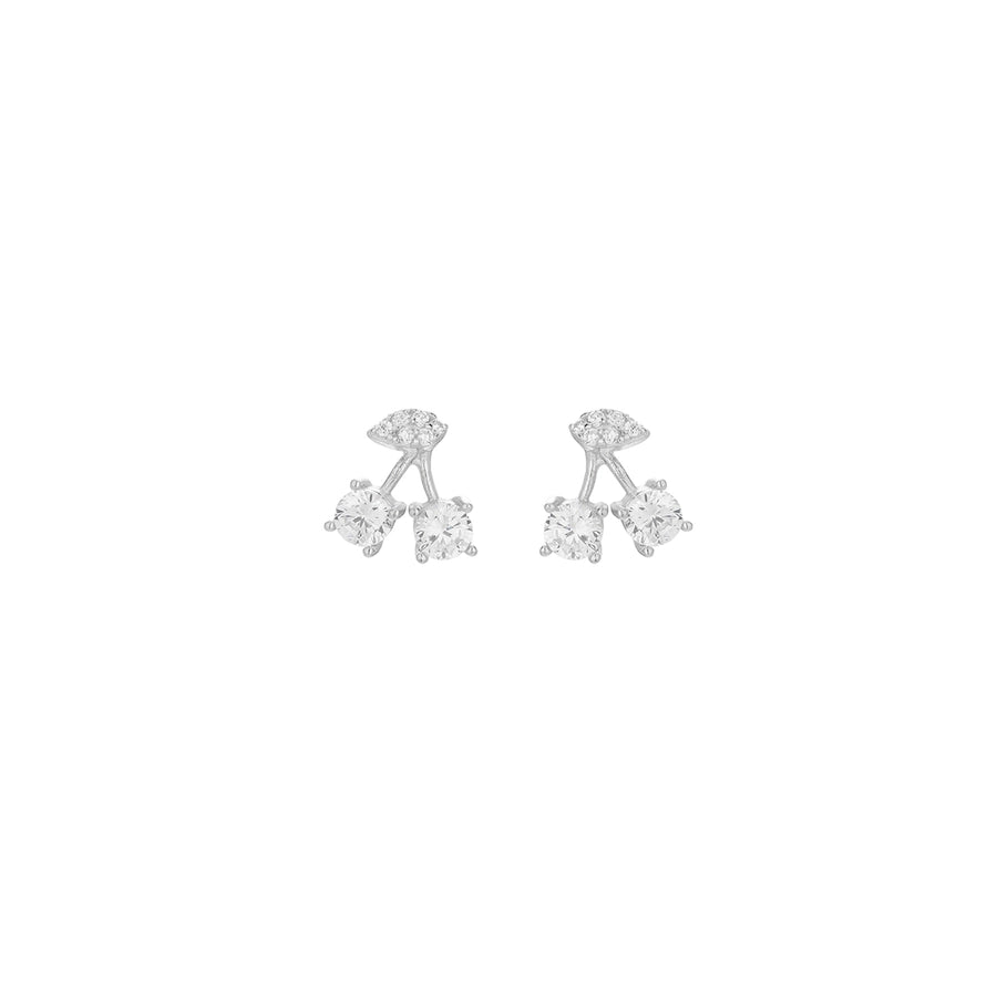 14K Gold Plated 925 Sterling Silver Ear Studs