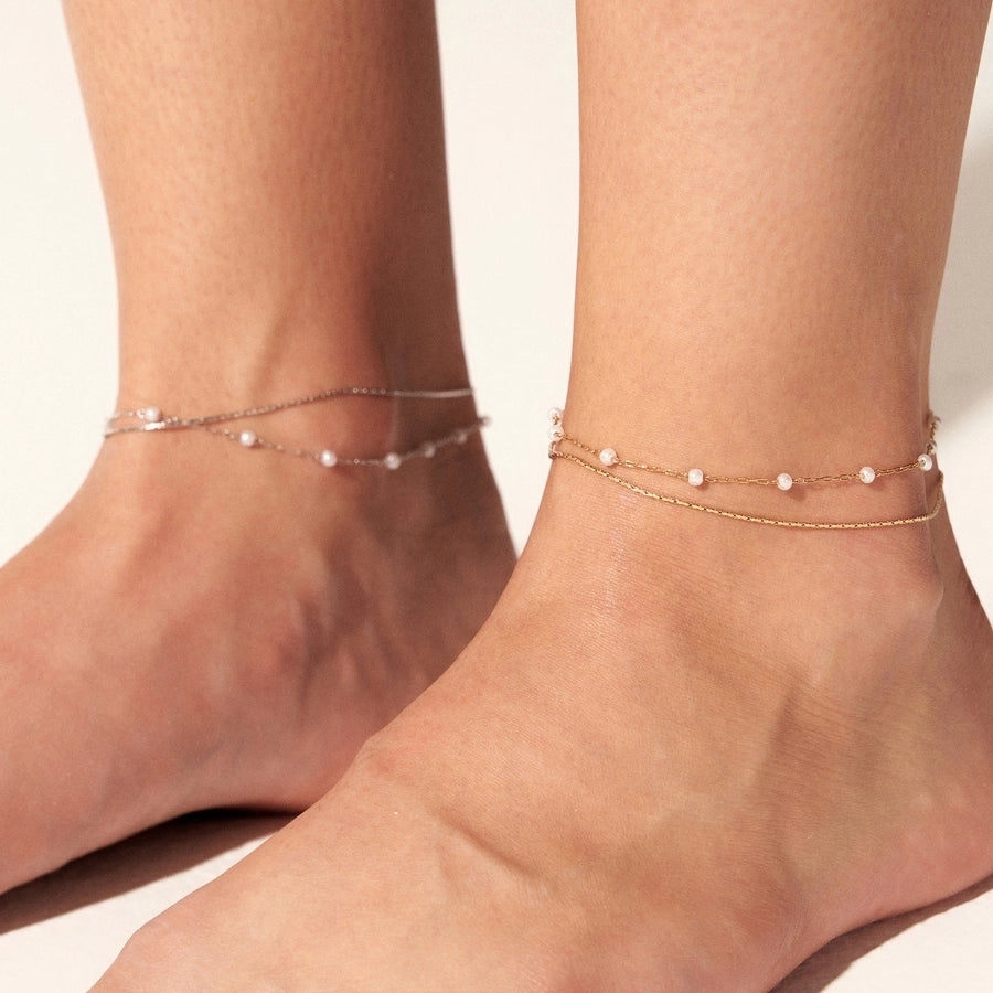 16K Gold Plated Anklet