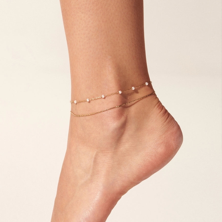 16K Gold Plated Anklet