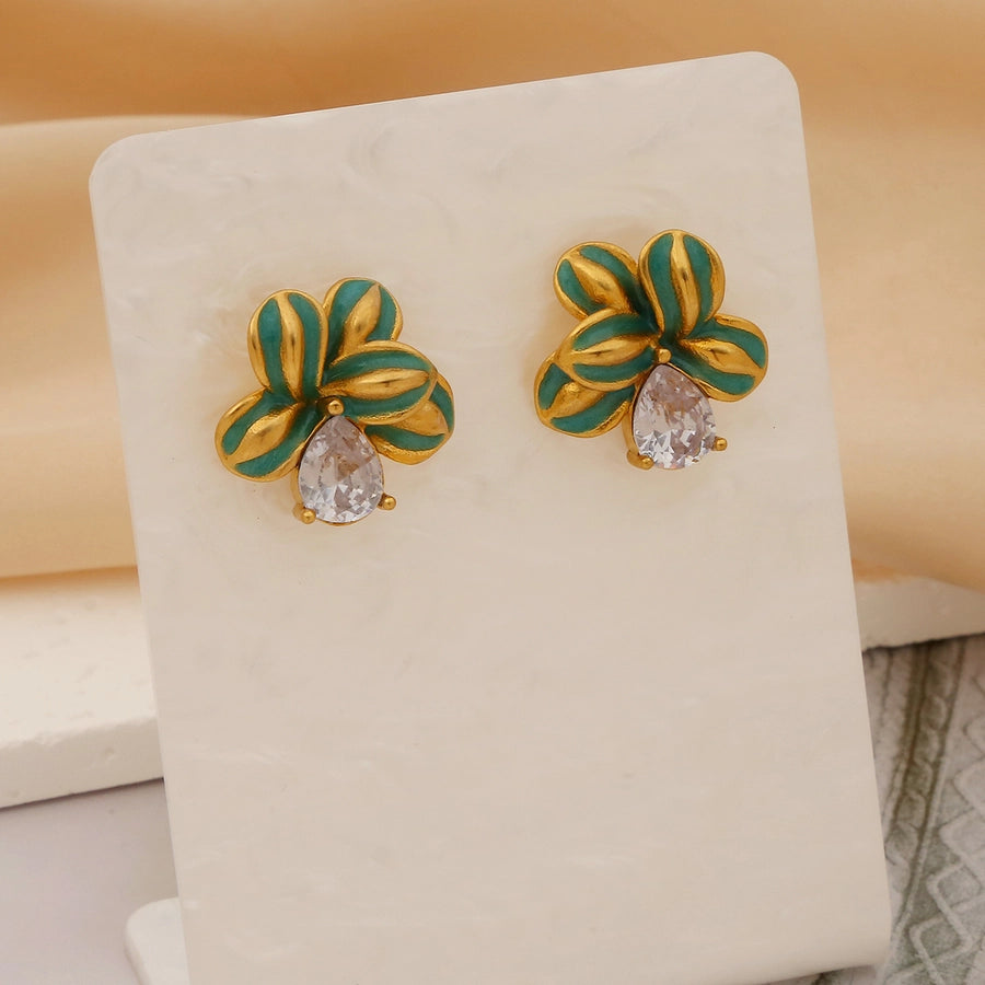 Elegant Cute Petal Earrings