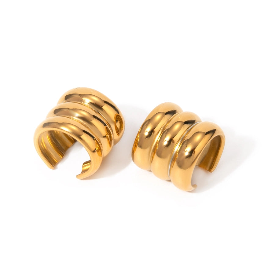 18K Gold Plated Ear Cuffs