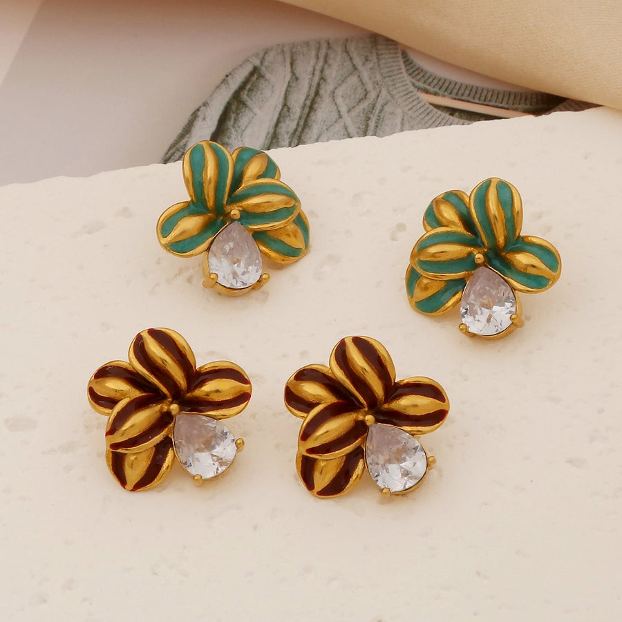 Elegant Cute Petal Earrings