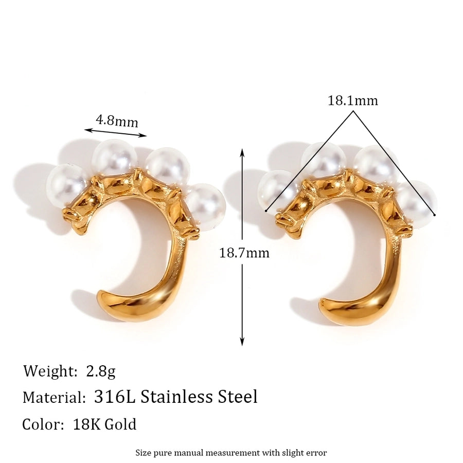 18k gold plated ear cuffs